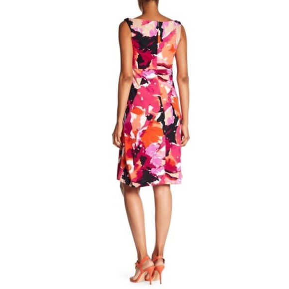 *SOLD* Trina Turk Alder Watercolor Print Dress - Picture 2 of 3